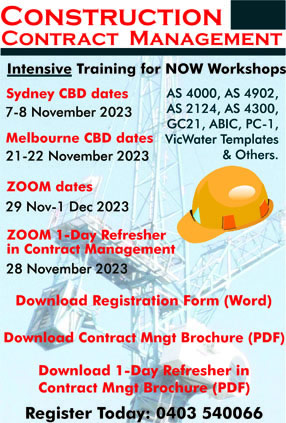 Kiron Contract Management Training